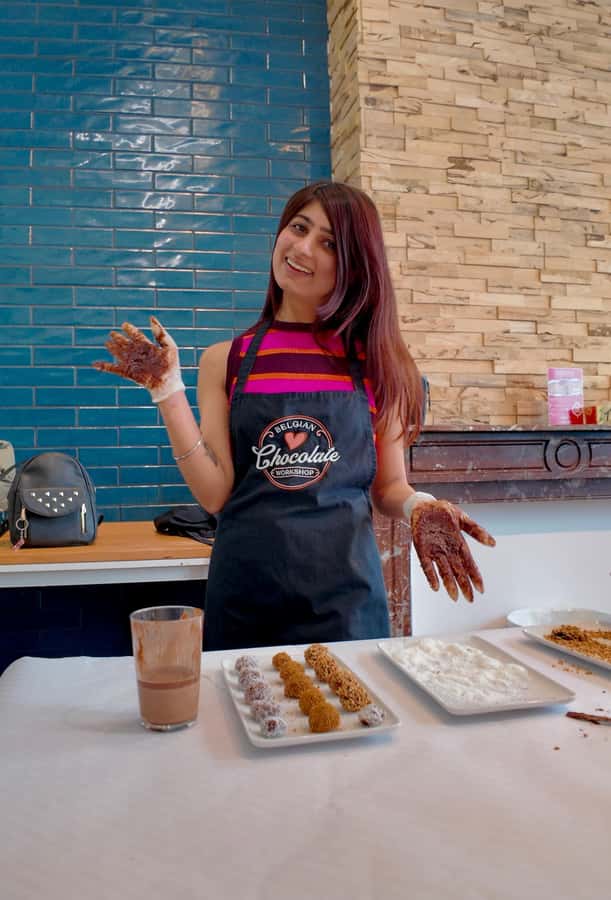 1.5h Cusco Chocolate Workshop - Truffles & Hot Chocolate - Hot chocolate break while your truffles set