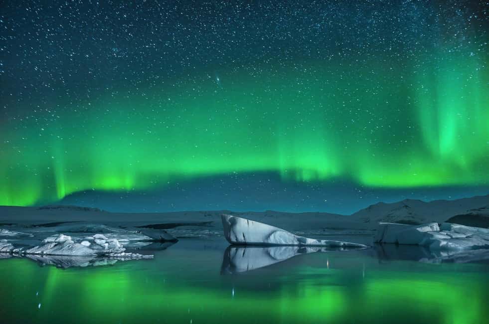 2-Day South Coast, Blue Ice Cave, Glacier Lagoon Tour - Diamond Beach: Black Sand Meets Ice Fragments Like Diamonds