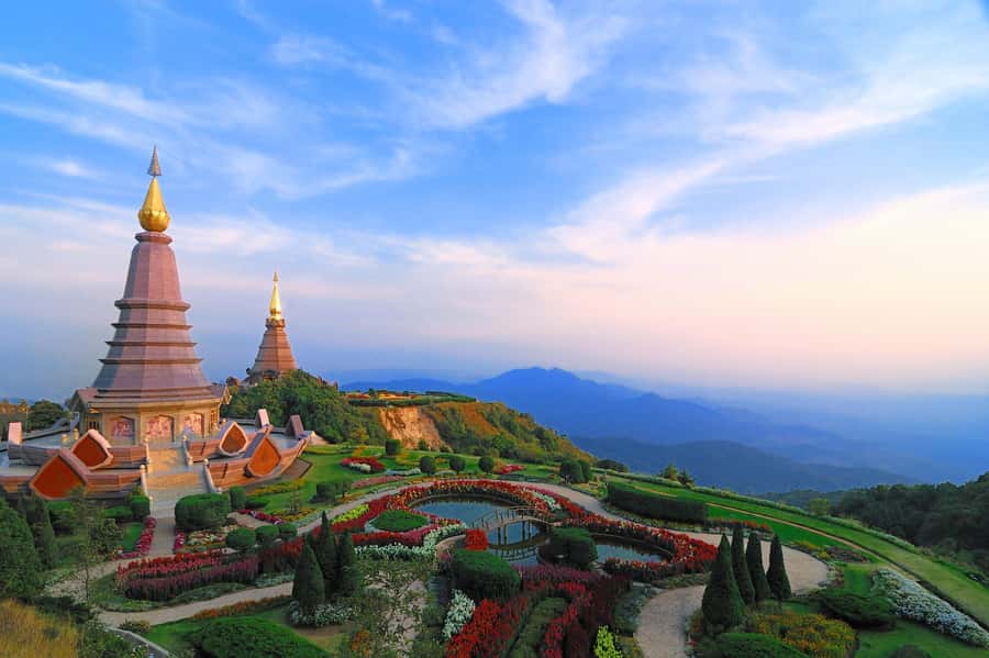 2days 1night : Trekking with Karen people and Doi Inthanon - Day Two: Doi Inthanon National Park and the Path to 2,665m