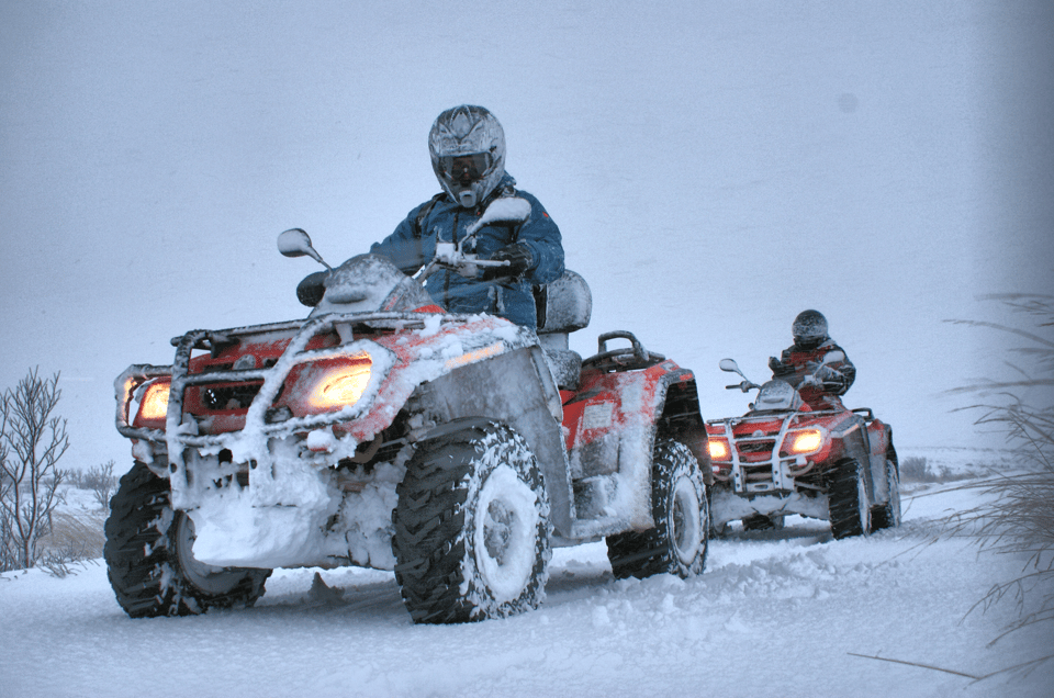 3-Hour Volcanic Springs ATV Adventure From Reykjavik - From pickup to helmets: what the first 60 minutes really means