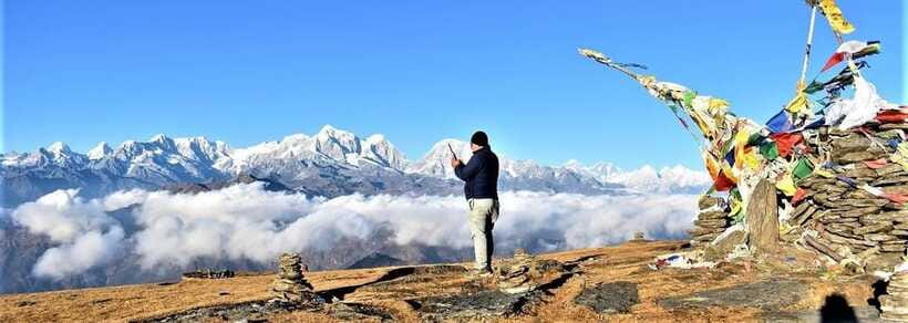 4 Days Pikey Peak Trek : The Best View of Mt Everest - Day 4: Jhapre back to Dhap and then the long return to Kathmandu