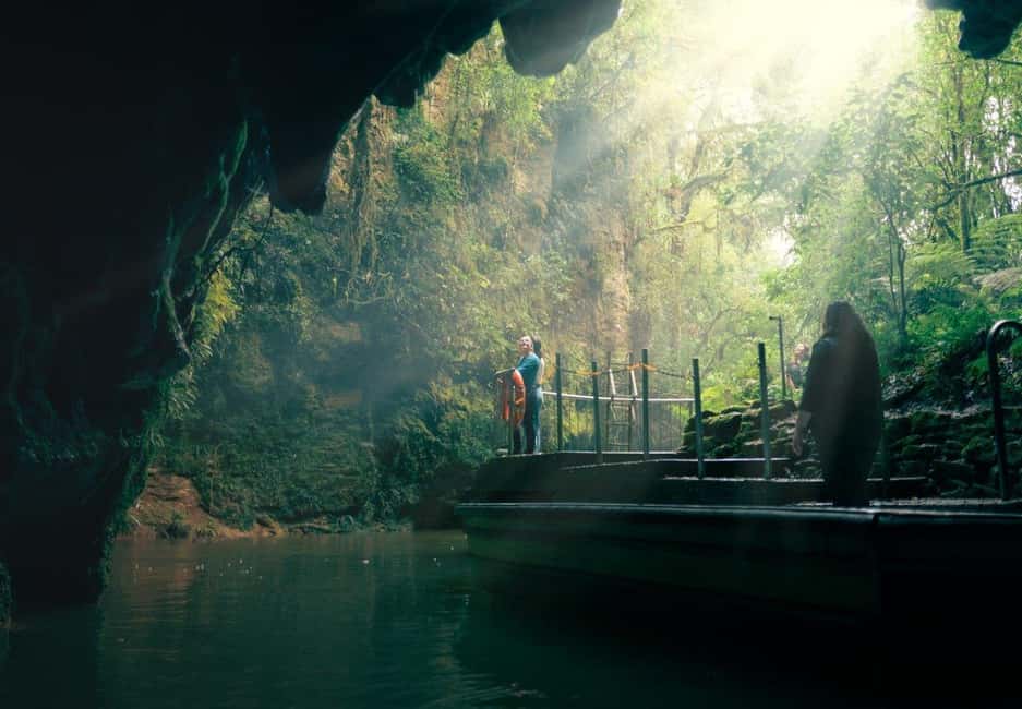 Auckland: One-Way Tour to Rotorua with Waitomo Caves - Waitomo Glowworm Caves: Limestone Formations and the No-Photo Rule