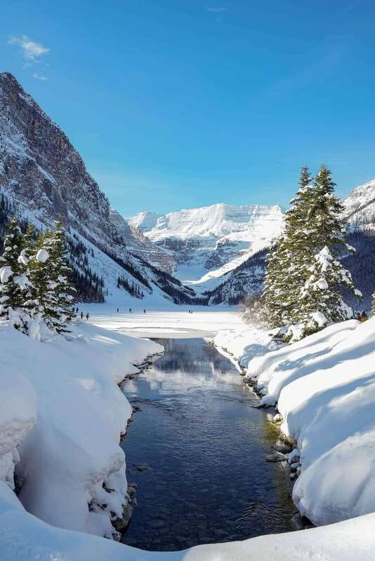 Banff & Canmore: Lake Louise & Marble Canyon - The Lake Louise Stop: Classic Views With a Winter Mood