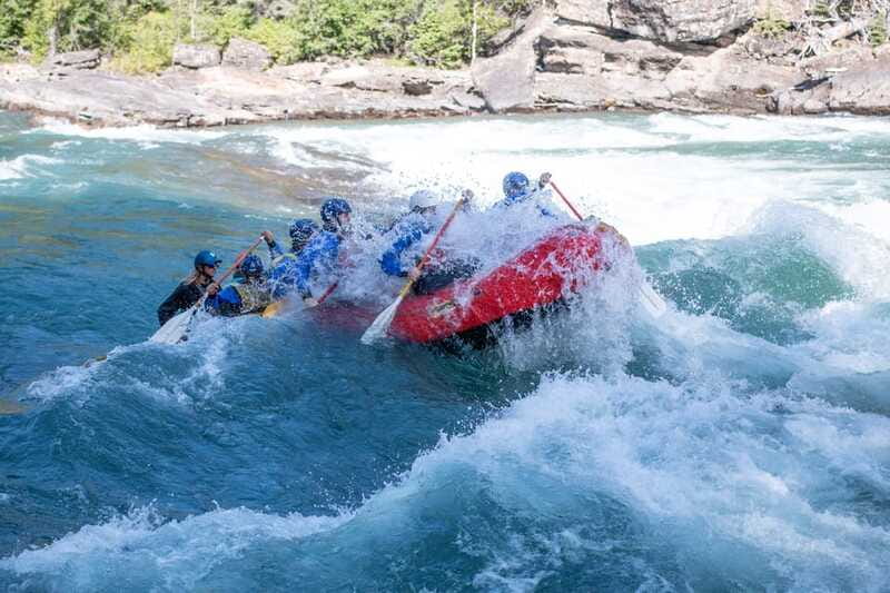Banff: Horseshoe Canyon Whitewater Rafting Tour - Big waves and shale-wall hits: the core adventure moments