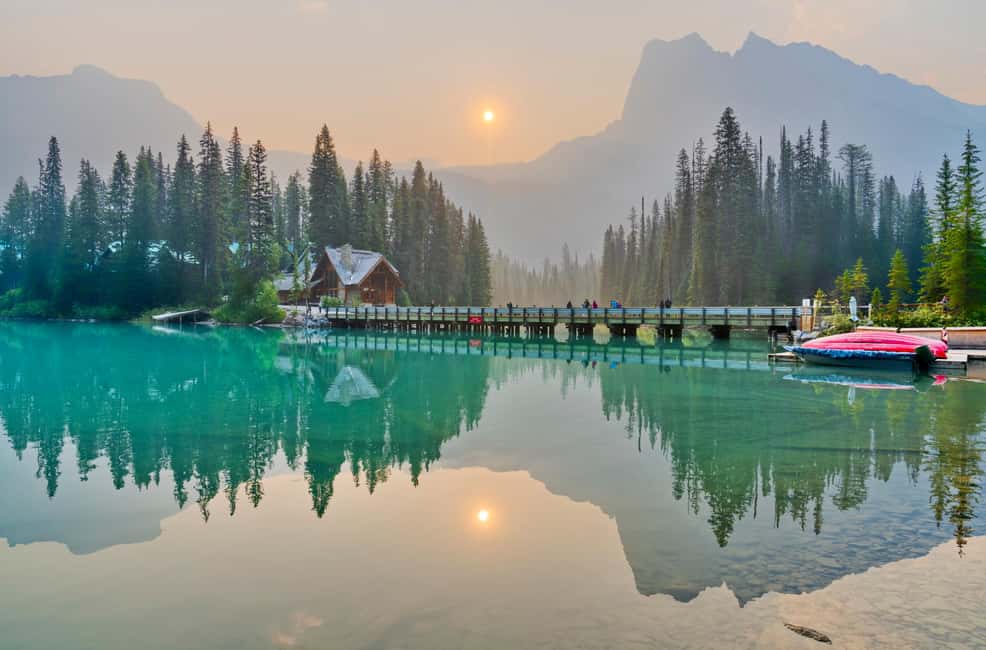 Banff: Lake Louise, Emerald, Moraine Lake & Johnston Canyon - How the Guide Makes the Day Feel Easy (William, Edward, Curtis)