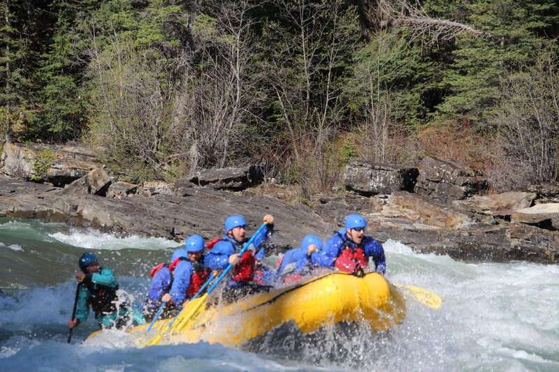 Banff: Morning Whitewater Rafting Tour in Horseshoe Canyon - Midway Cliff Jump Choice: Medium, Big, or Watch