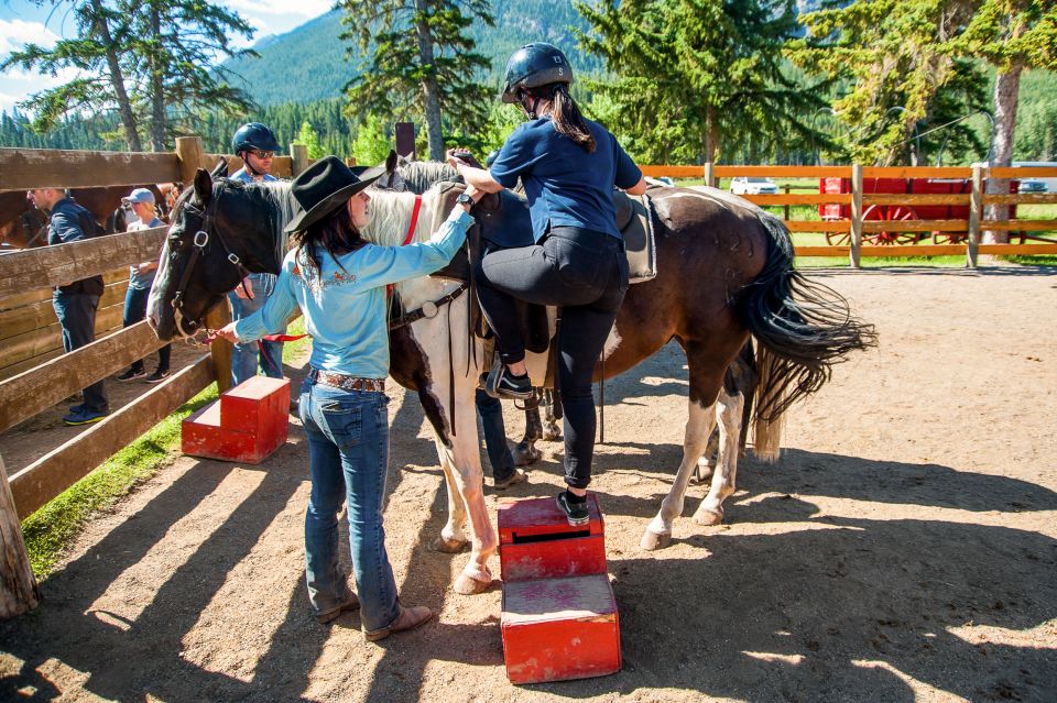 Banff National Park: 1-Hour Bow River Horseback Ride - Mounting Up and Learning the Basics (Step, Reins, and Nerves)