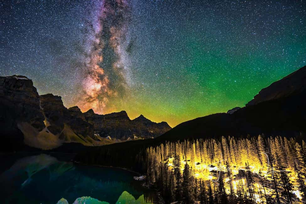 Banff OR Moraine Lake: Night Tour with possible Stargazing - Banff and Moraine After Dark: Why This Tour Feels Different