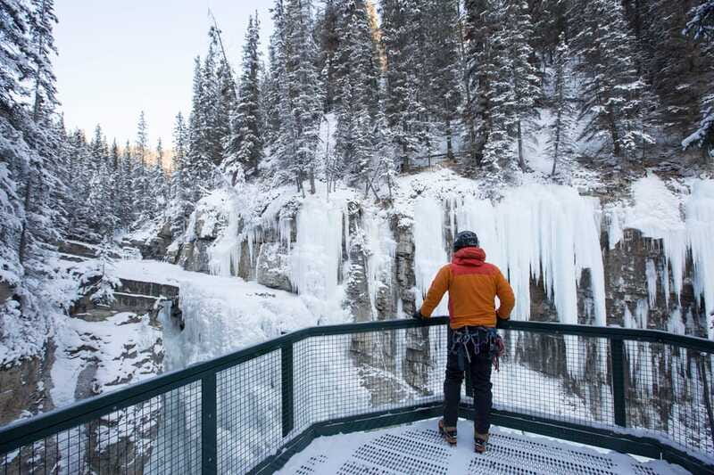 Banff: Premium Johnston Canyon Frozen Falls Guided Adventure - Upper Falls Choice: Keep Going or Warm Up