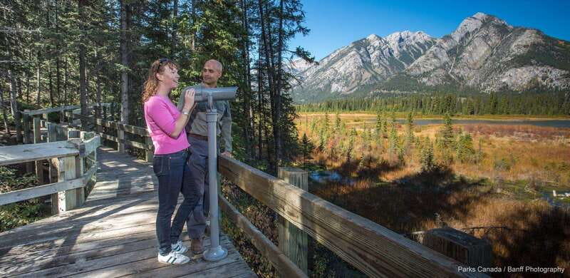 Banff: Thermal Waters and Hidden Waterfalls - 3hr Walk - Walking level and what to bring: easy going, still real terrain