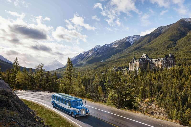 Banff: Vintage Car Legendary Open-Top Touring - Cruising Banff in a 1930s open-top car
