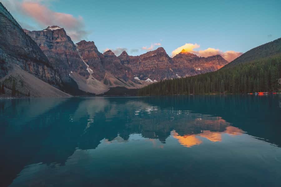 Calgary:Moraine Lake Sunrise & Lake Louise & Wildlife Safari - Bow Valley wildlife safari: animals on the move, no big-bus feeling