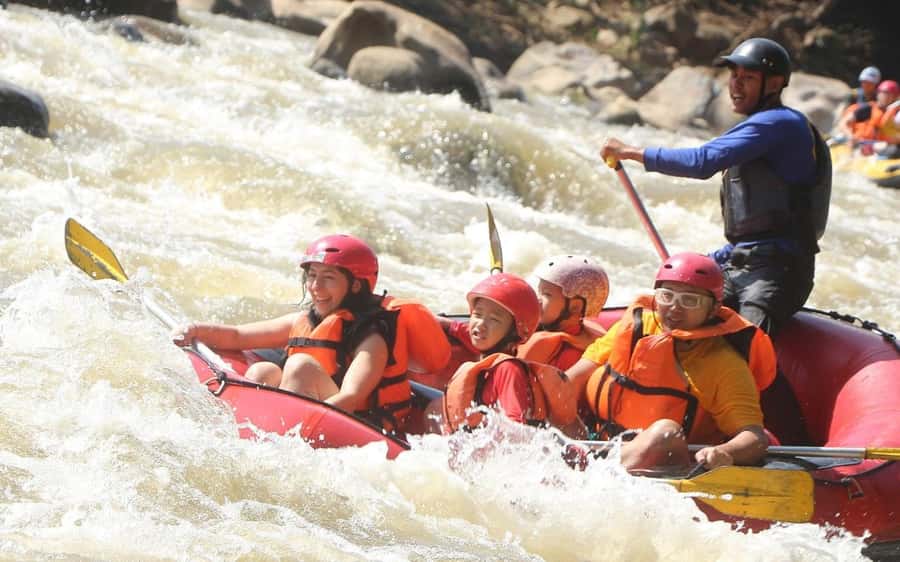 Chiang Mai: ATV Adventure, Jungle Hike & White Water Rafting - The jungle trek: walking to a waterfall and catching calmer air