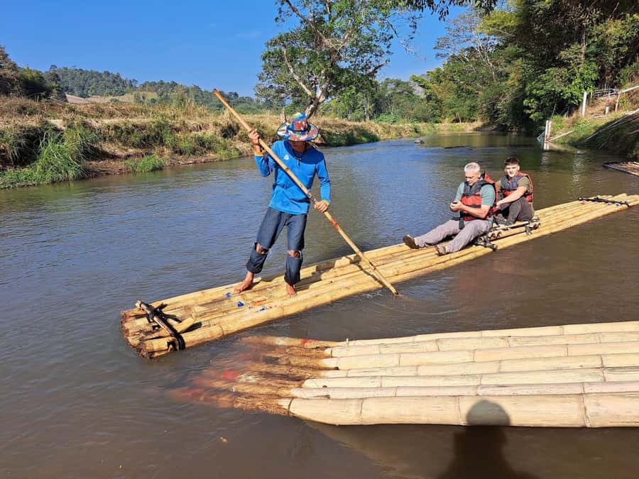 Chiang Mai: Bamboo Rafting and Wat Phra That Doi Kham - Price and value: what you’re paying for at $118