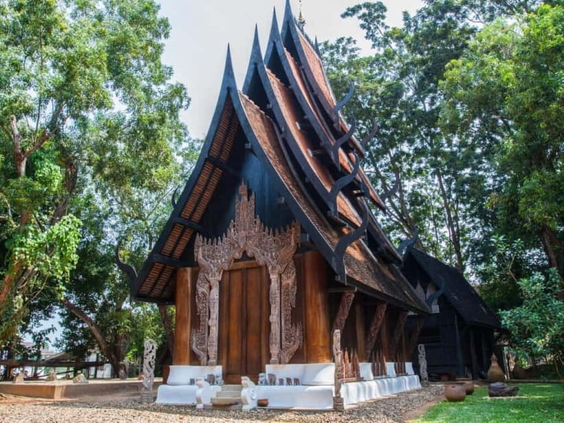 Chiang Mai: Chiang Rai White, Blue & Black Temples Day Tour - Blue Temple (Wat Rong Suea Ten): The Calm Look That Changes Your Pace
