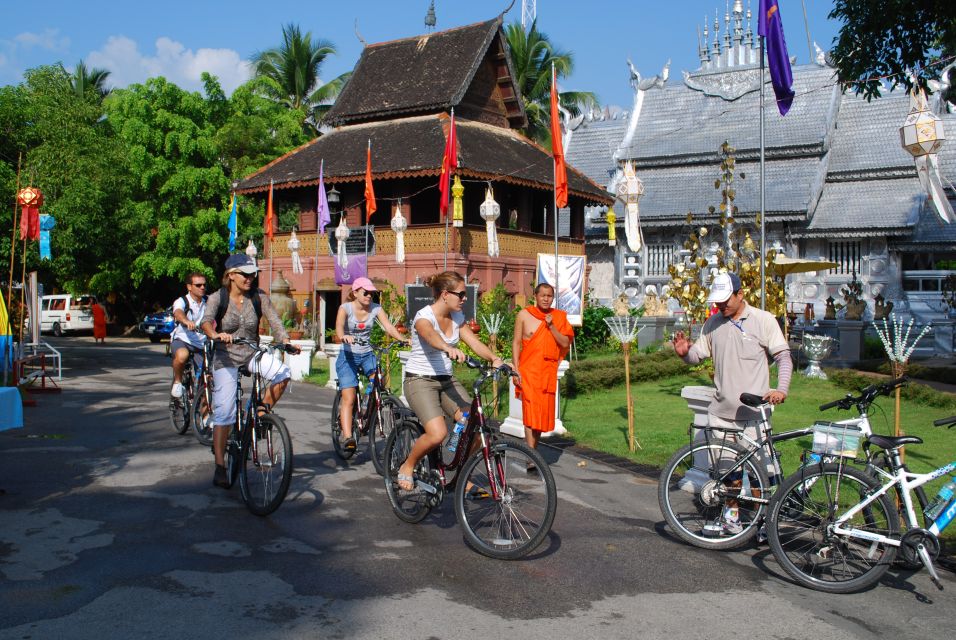 Chiang Mai City Culture Bicycle Ride - Silversmith Stop and the Silver Temple: Craft You Can Actually Watch