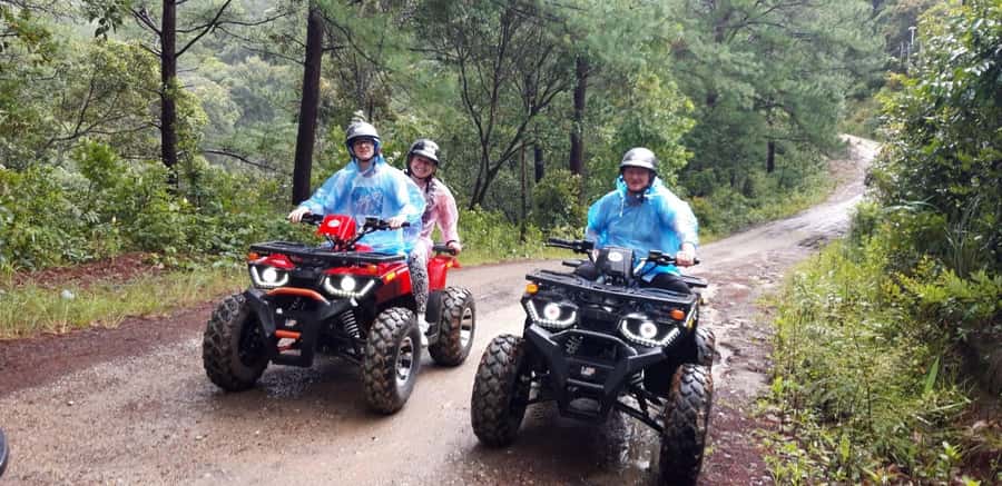 Chiang Mai: Doi Inthanon Explore & ATV Adventure - Waterfall time at Wachirathan: the best payoff for your swimwear