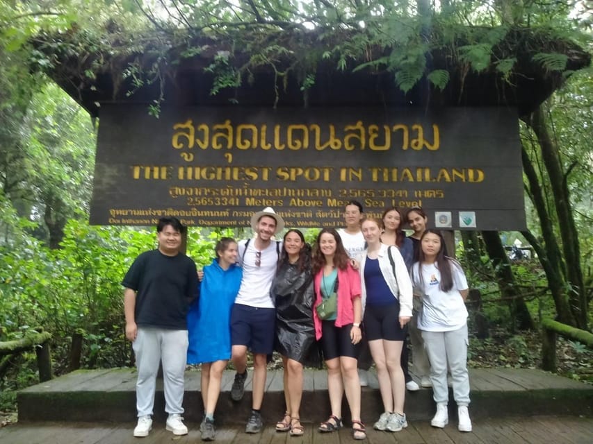 Chiang Mai: Doi Inthanon Park with Kew Mae Pan Hike Day Trip - Wachirathan Waterfall: one of Doi Inthanon’s bigger hits