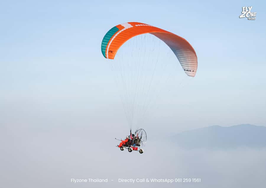 Chiang Mai: Flyzone Thailand Paramotor for 2 People - Getting to the launch area: pickup and small-group setup