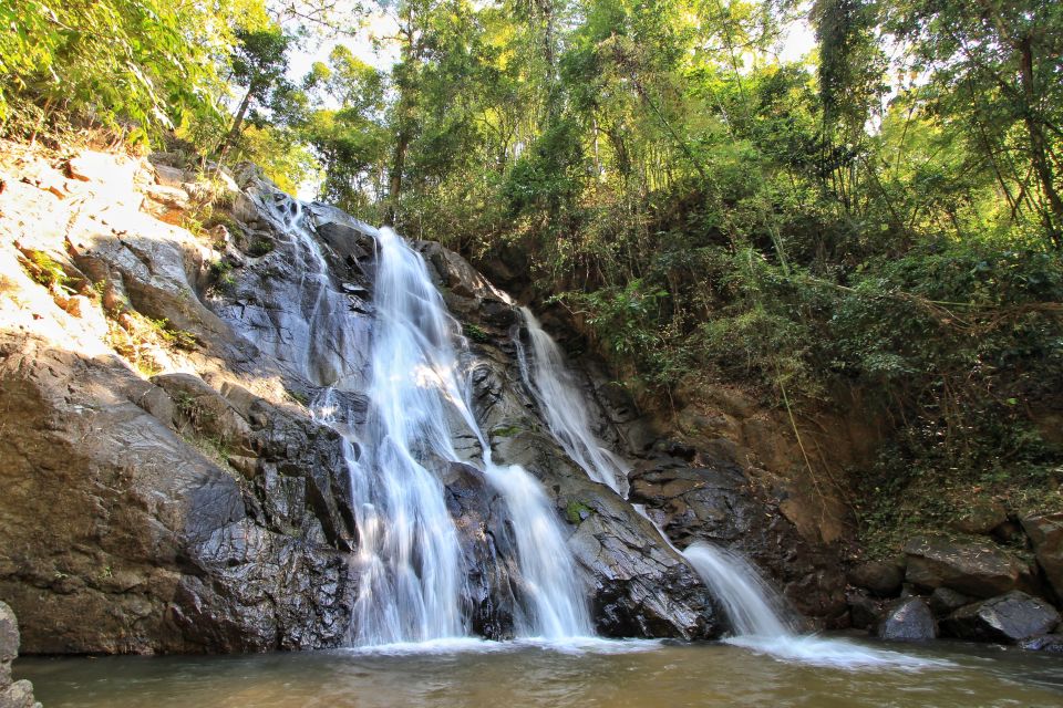 Chiang Mai: Guided Jungle and Waterfall Trek with Transfer - The 10-Meter Waterfall: The Main Event (With a Swim and Optional Extra Steps)