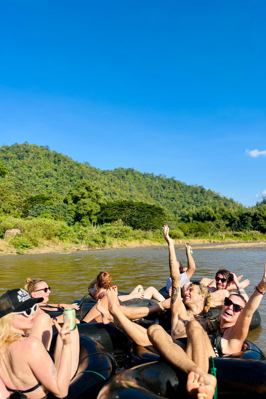Chiang Mai Half-Day Adventure: Tubing & Elephant Feeding - Base camp stays: capsule cabins and private villa upgrades