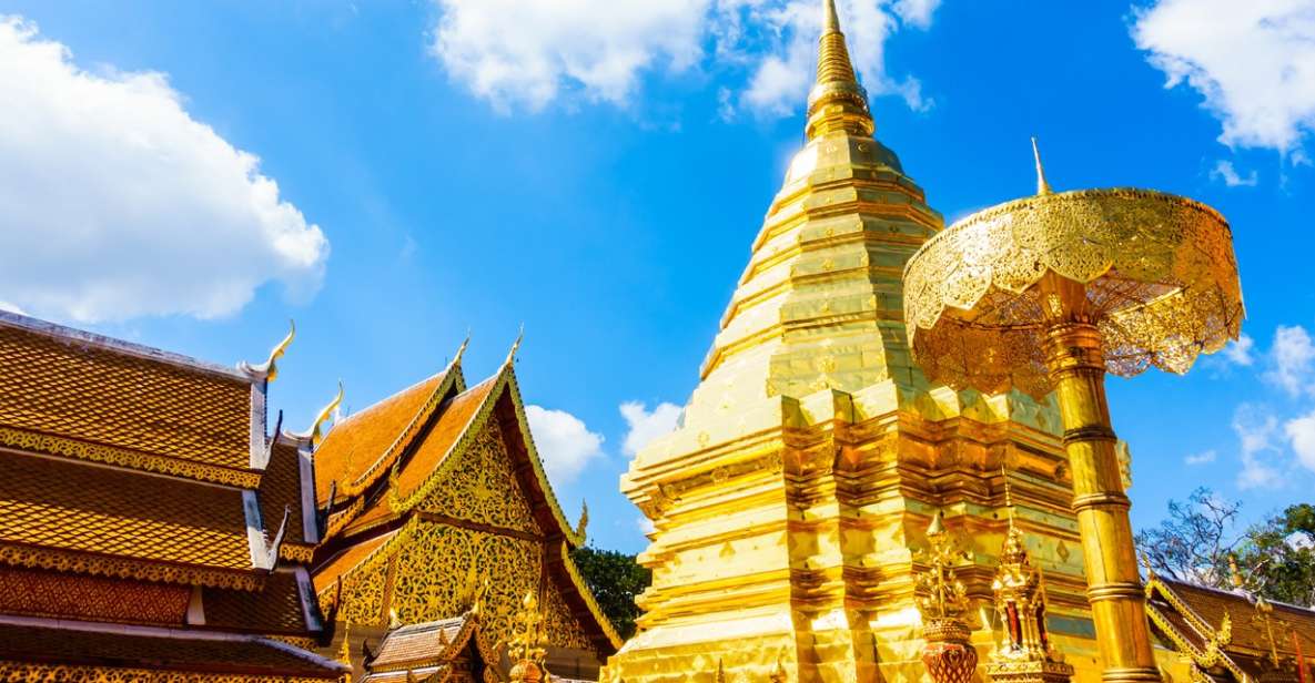 Chiang Mai: Half day Doi Suthep and Meo Village - Wat Phra That Doi Suthep: where the views meet the meaning