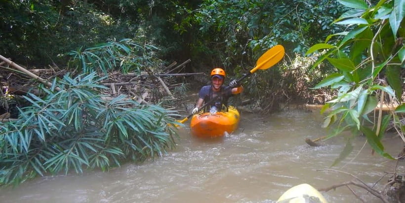 Chiang Mai: Kayak the Jungle River of Chiang Dao Valley! - Stop 1 in Chiang Dao: break, sights, and a final safety check