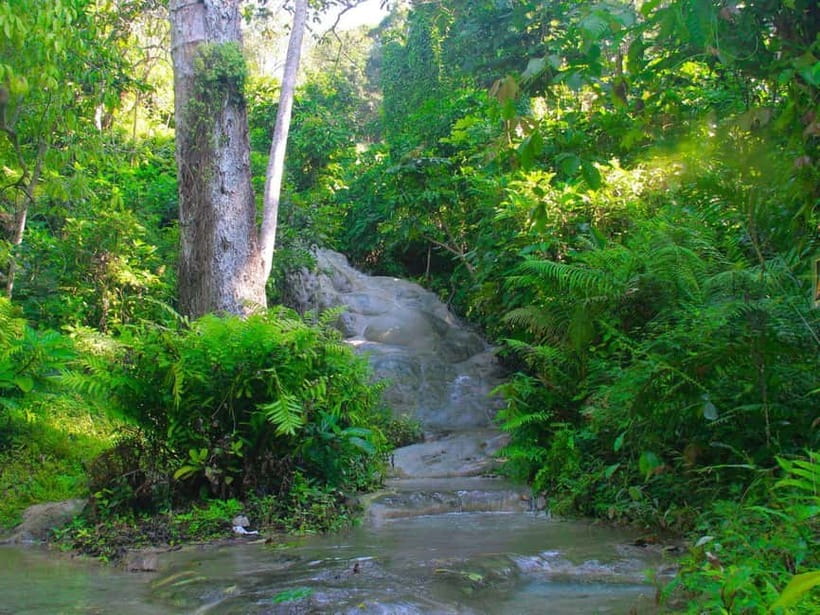Chiang Mai: Sticky Waterfall by Local Truck with Market Stop - Nam Phu Chet Si: the seven-colors spring option