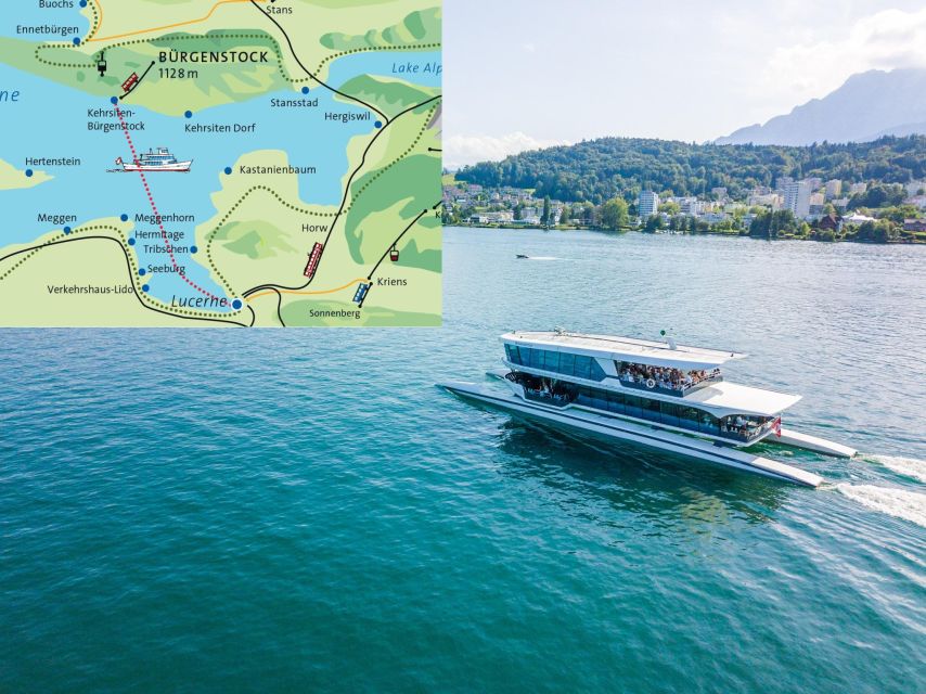 Lucerne: Round-Trip Catamaran Cruise on Lake Lucerne - Boarding at Brücke 3: Getting on the Boat Without Losing Time
