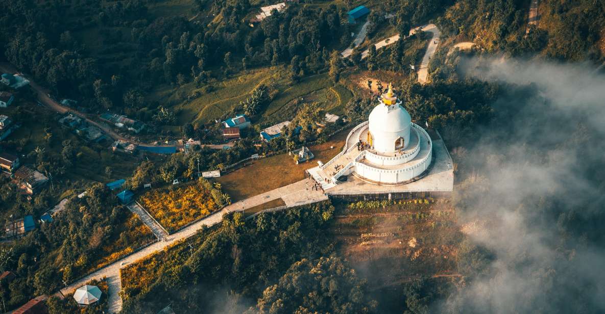 Pokhara Day Bus Sightseeing 8 points - World Peace Pagoda Over Phewa Lake (with Annapurna Range Views)