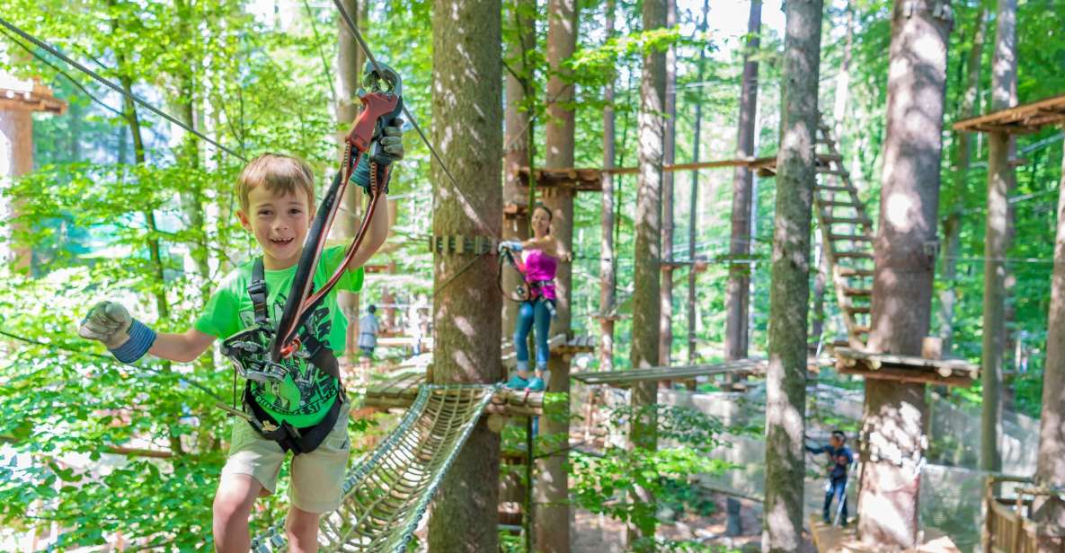 Rope Park Interlaken: Climbing Adventure with Entry Ticket - Key things to know before you go